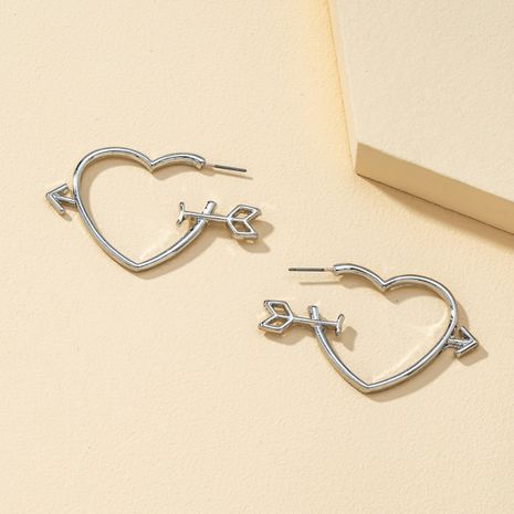 fashion simple love alloy earrings's discount tags