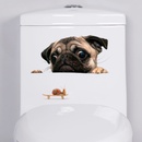 Nuevo creativo lindo cachorro decoracin de caracol inodoro cubierta de inodoro pegatinas de cuadernopicture13