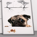 Nuevo creativo lindo cachorro decoracin de caracol inodoro cubierta de inodoro pegatinas de cuadernopicture14