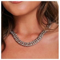 Personalized and simple choker exaggerated necklace