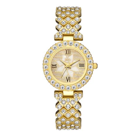 Fashion Diamond Gypsophila Marble Face Bracelet Watch's discount tags