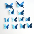 stereo mirror butterfly PET mirror 3D butterfly wall stickers bedroom room decorationpicture24