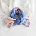 charpe en laine tricote tiedye couleur bonbon hiver tudiant coren charpe chaudepicture27
