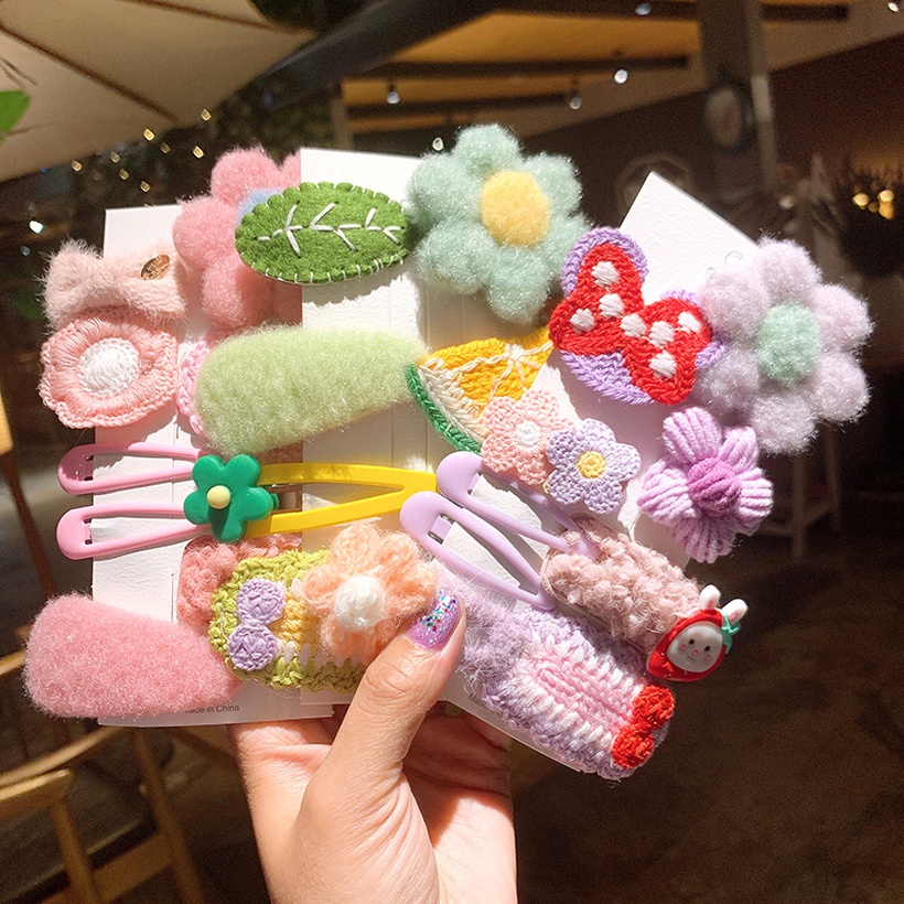 Korean children cartoon cute bb hairpin set NHSA269629