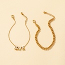 fashion letter chain bracelet set for womenpicture7