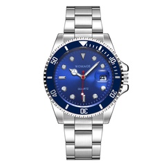 waterproof large dial calendar quartz men's watch