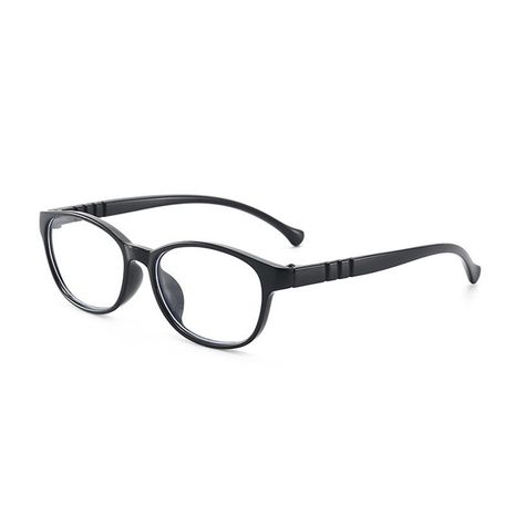 new children's anti-blue light glasses  cute oval decorative glasses's discount tags
