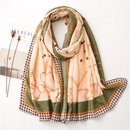 Nueva bufanda clida con estampado de algodn y lino para mujerpicture32