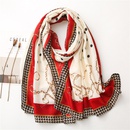Nueva bufanda clida con estampado de algodn y lino para mujerpicture31