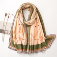 Nueva bufanda clida con estampado de algodn y lino para mujerpicture35
