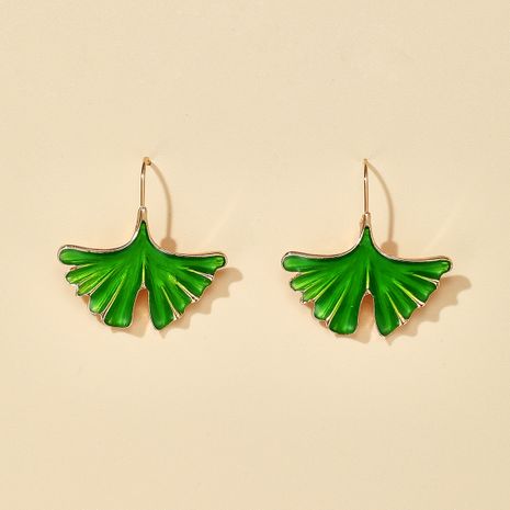 fashion new ginkgo fashion sweet leaf short earrings's discount tags
