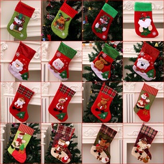 Weihnachtsdekoration Weihnachtsmann kleine Socken