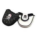Korean skull golf putter cover PU waterproof magnet closed protective cover cappicture12