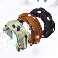Korean  polka-dot  fashion polka-dot fabric headband