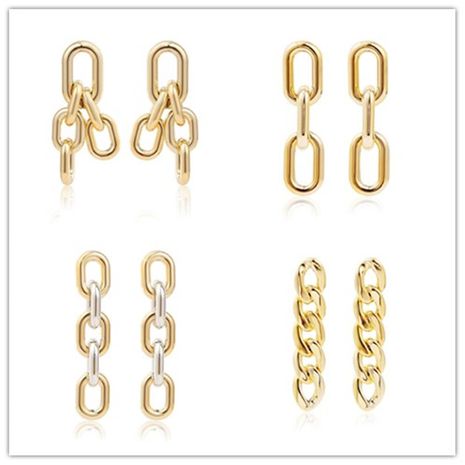 all-match simple alloy earrings's discount tags