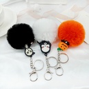 Halloween ghost luminous PVC soft rubber pumpkin head key pendantpicture8