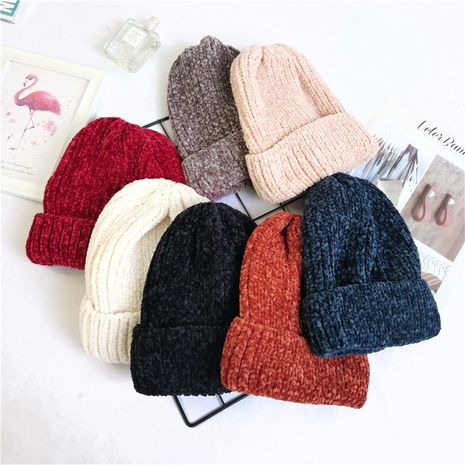 winter thickened warm woolen hat's discount tags