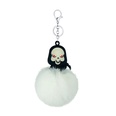 Halloween ghost luminous PVC soft rubber pumpkin head key pendantpicture14