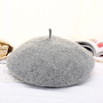 Hat Womens Autumn and Winter Wool Beret Korean Style Fashionable AllMatching Artistic Painter Hat British Beret Small Size Pumpkin Hatpicture33
