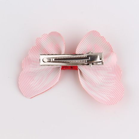 New  Children's Cute  Ribbon Color Butterfly Hairpin's discount tags