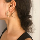 geometric exaggerated creative alloy shell earringspicture15