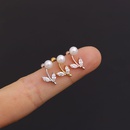 Koreanische einfache Mode eingelegte Perlenohrringepicture13