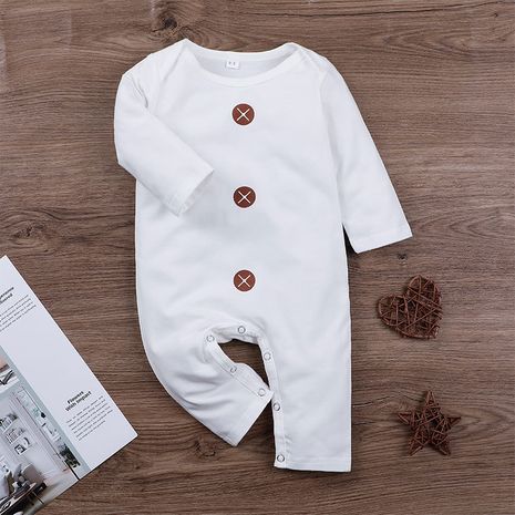 baby autumn long-sleeved one-piece romper wholesale NHLF275093's discount tags