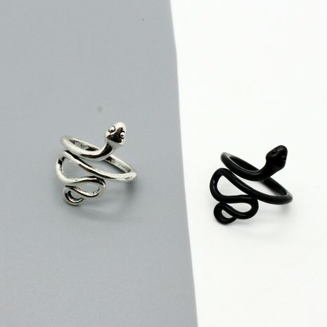 Korean retro cute frosted snake ring's discount tags