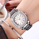 Fashion Diamond Steel Band Waterproof Square Dial Quartz Watchpicture14