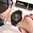 Fashion Diamond Steel Band Waterproof Square Dial Quartz Watchpicture25