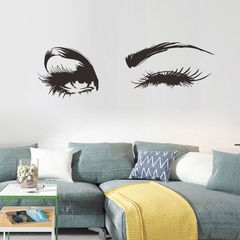 Augen charmante Wohnzimmer Schlafzimmer Hintergrund dekorative Malerei PVC Wandaufkleber Großhandel