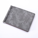 simple  metal clip bag pu  leather walletpicture7
