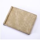 simple  metal clip bag pu  leather walletpicture8