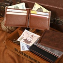 simple  metal clip bag pu  leather walletpicture9
