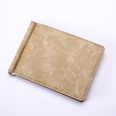 simple  metal clip bag pu  leather walletpicture12
