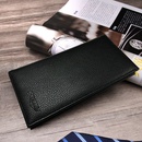 Korean  new PU leather lychee pattern casual mens long walletpicture9