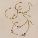 new  simple black bead round piece  handmade beaded braceletpicture8