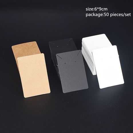 simple Card Earring Card Wholesale's discount tags