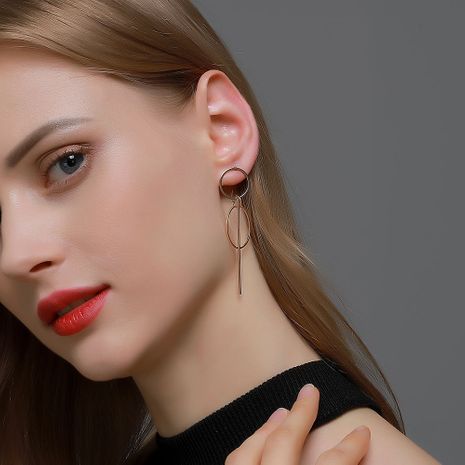 simple  long geometric earrings's discount tags