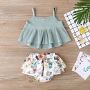 2020 neue Sommer Baby Hosentrger Shorts zweiteilige Baby Kleidung Set Druck europische und amerikanische Modepicture12
