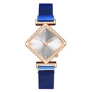 Fashion highvalue ladies watch diamond dial magnet simple casual mesh belt quartz watchpicture12