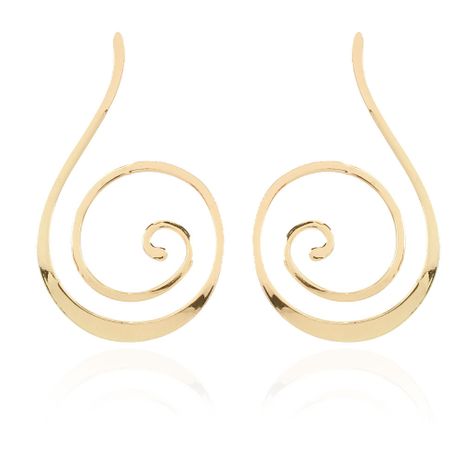 alloy all-match gold earrings's discount tags