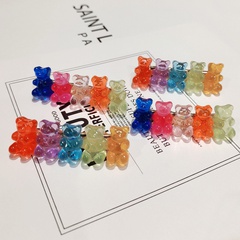 candy-colored bear jelly hairpin