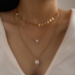 Bohemia Bohemia multi-layer large pearl necklace