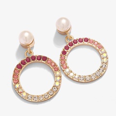 circle fashion exaggerated long earrings