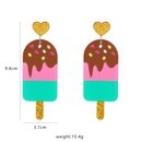 fashion resin creative ice cream earringspicture11