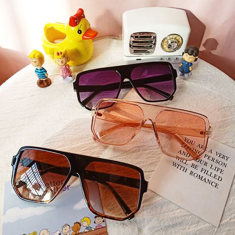 lunettes de soleil à grande monture's discount tags