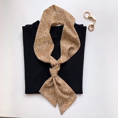 strip silk tie fashion scarf