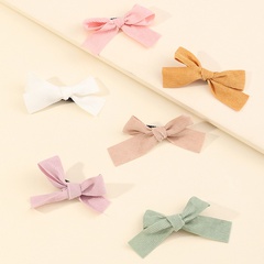 cute bowknot children's simple hairpin