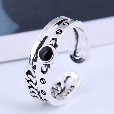 fashion retro simple open ring's discount tags